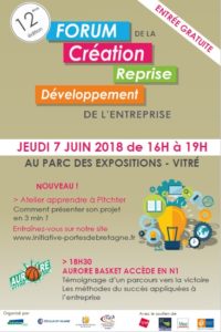 Forum creation d'entreprise a Vitré 2018